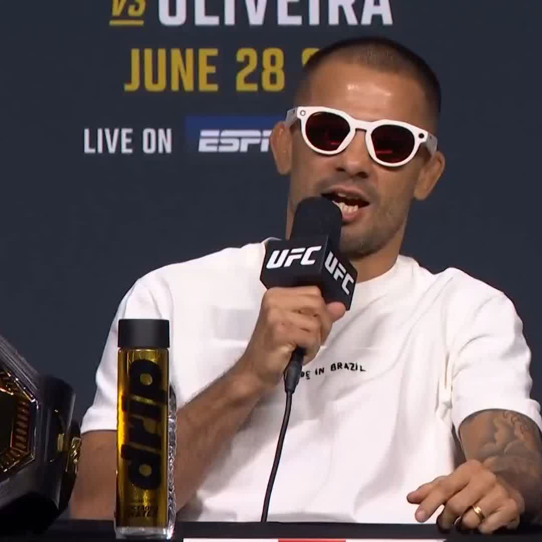 Happy to be back in Vegas 😎 Alexandre Pantoja | #UFC317