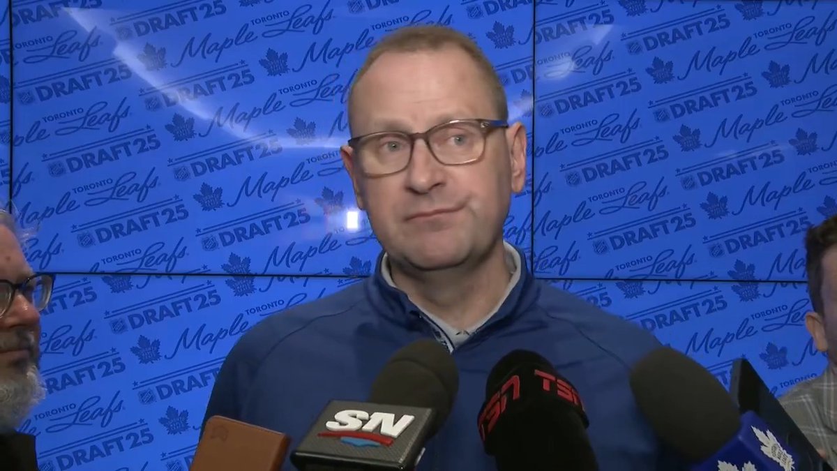 Hear from GM Brad Treliving ahead of the NHL Draft tomorrow 🎥