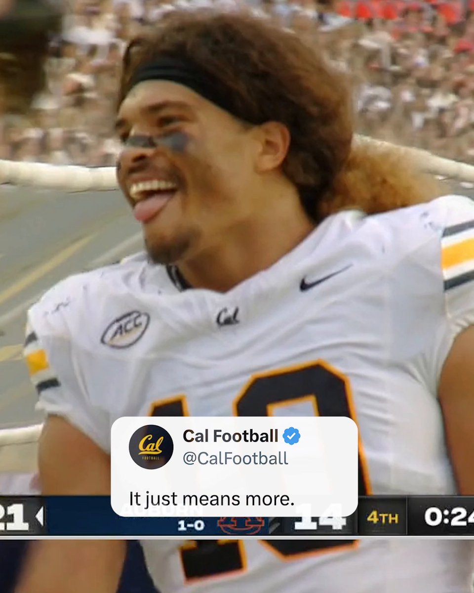 When Cal went into Auburn and got the W 😤 Cal Football | #ACCNTakeover