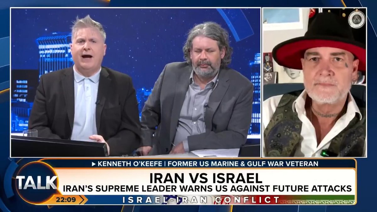 My segment on TalkTV regarding the Forever Wars and Iran / israel. They didn't like the harsh truths so they kept muting me. Like the mainstream media, they only allow you to speak within the confined parameters that they themselves set.