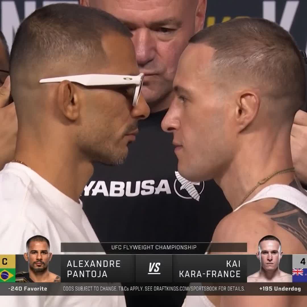 パントージャ×カイカラ フェイスオフ！ #UFC317