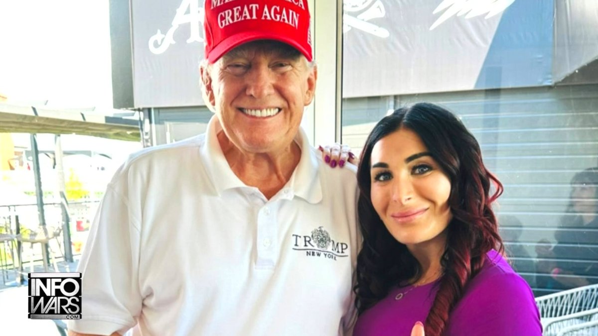 "I'm Not Having Sex With President Trump" Laura Loomer Gives Major Update On Her Lawsuit Against Bill Maher For Falsely Claiming She Is Having An Affair With Donald Trump When Jones Asked Loomer Why There's A Clear Affinity In Donald Trump's Body Language Towards Her, She Responded By Saying It Is Because She Is Loyal & Has Known Trump For Over 10 Years