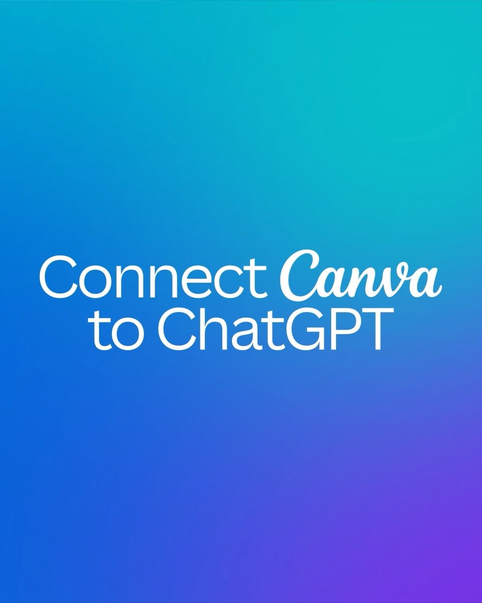 Did you know: @openai’s ChatGPT now understands your content in Canva! Summarize. Reflect. Analyze. All from the chat. Will you be using this?👇🏼
