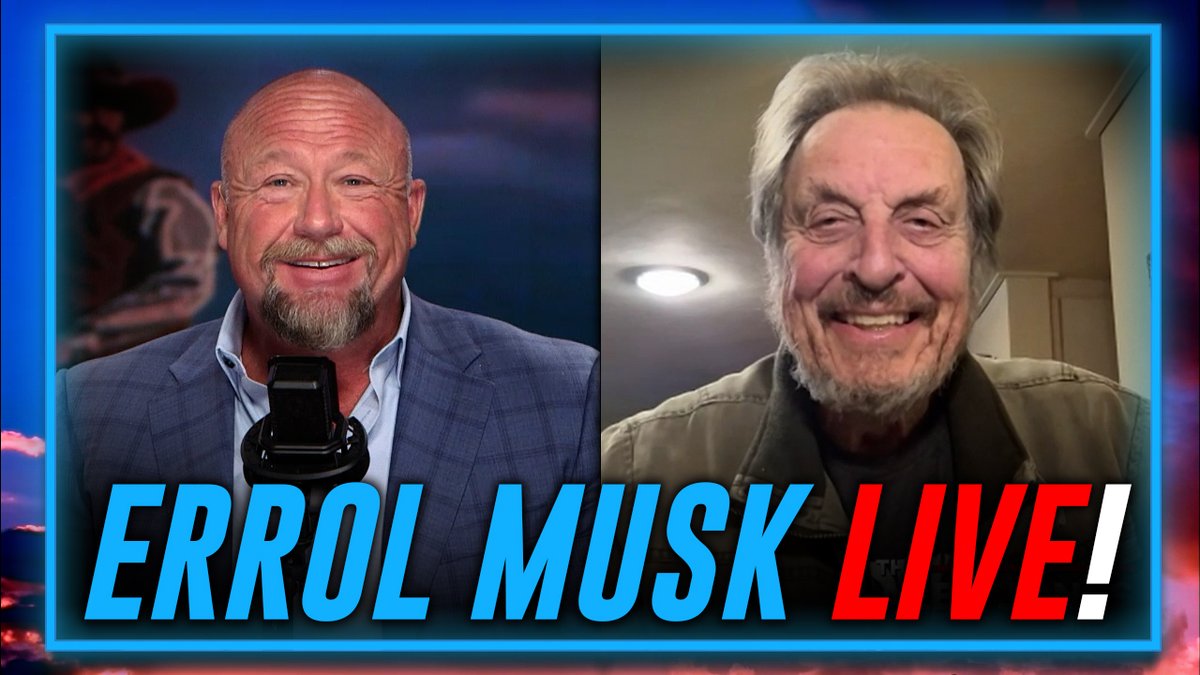 Must-Watch Alex Jones Full Interview With Elon Musk's Mysterious Father: Errol Musk In This Beyond Intriguing Discussion, Errol Musk Talks About Everything— Free Energy, The Great Awakening, How He Named Elon After A Wernher Von Braun Character, The True State Of South Africa, Faster Than Light Travel Through Space-Time, How He Became The Top Military Shooter In South Africa, & MORE! If You're Looking For Next-Level— This Is It! Errol Graham Musk
