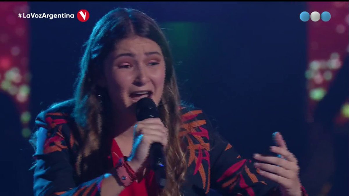 pasarán los años y jamás volveremos a escuchar una artista como maggie cullen #LaVozArgentina