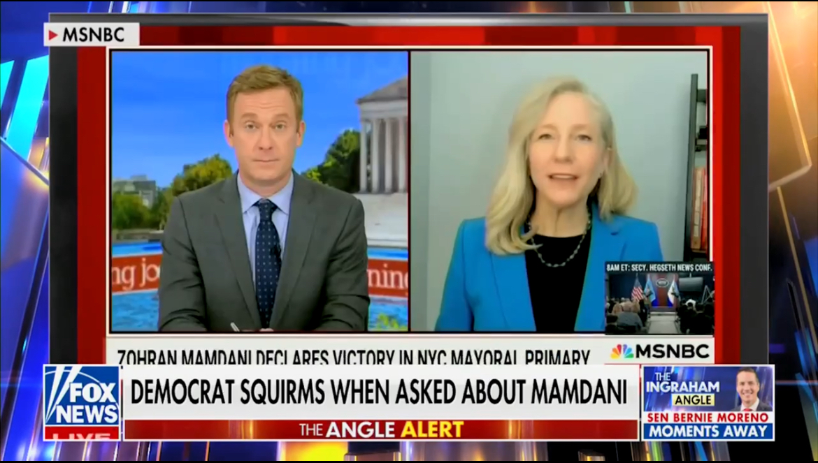 I couldn’t say it better myself, Laura Ingraham. Even MSNBC’s Jonathan Lemire couldn’t hide his disbelief—because everyone in Virginia knows she’s no moderate. Voting to keep boys in girls’ sports, and against deporting criminal illegal aliens? Sounds like AOC and Mamdani to me!