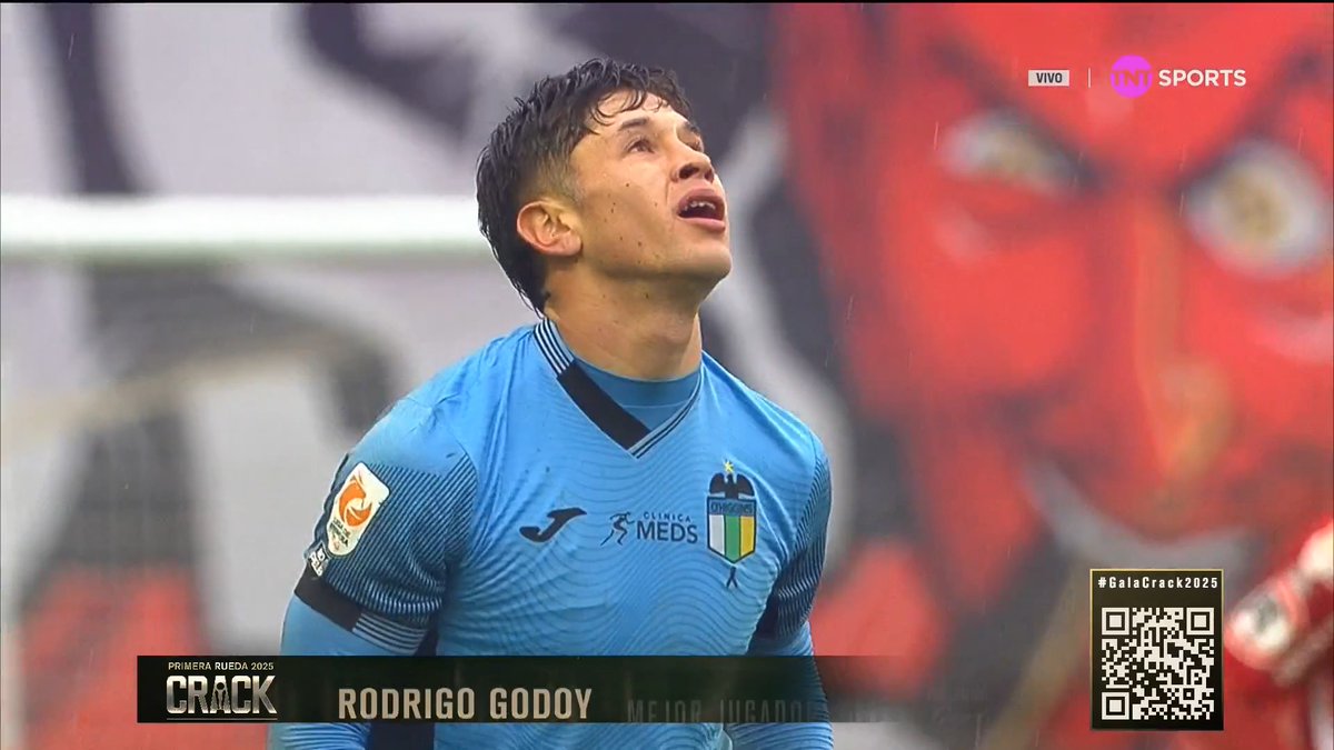 👶⚽🇨🇱 MUY REGULAR Rodrigo Godoy, jugador de O'Higgins de Rancagua, se impuso como el Mejor Jugador Joven de la primera rueda de la #LigaDePrimera 2025, en esta primera parte de la #GalaCrack. ¿Será que lo veremos triunfando a fin de año en esta categoría?