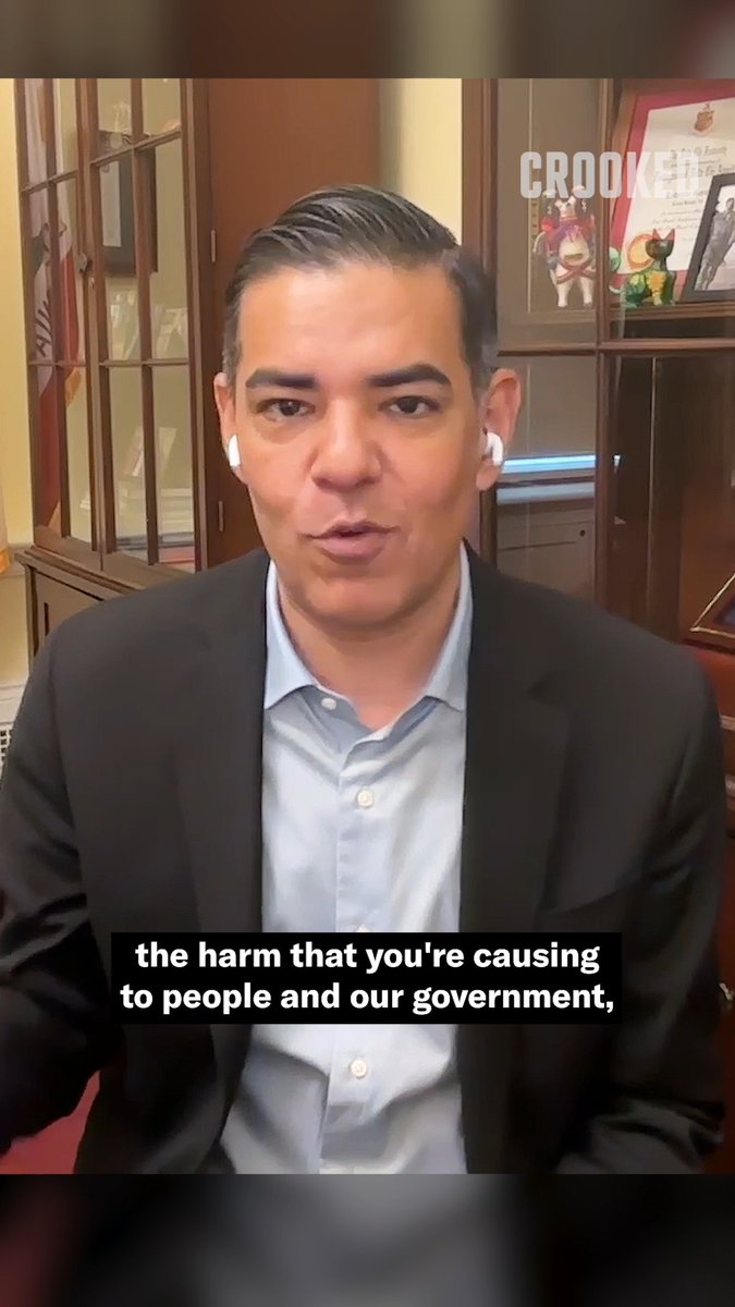 "Essentially the biggest piece of sh*t in this country," –Rep. Robert Garcia on Stephen Miller Watch more Pod Save America on YouTube.
