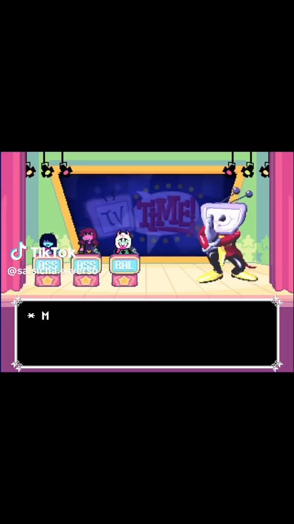 venho compartilhar o melhor video de deltarune no tiktok:
