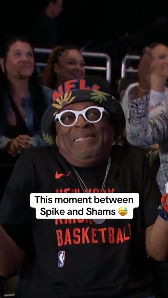 This moment between Spike and Shams was comedy 🤣