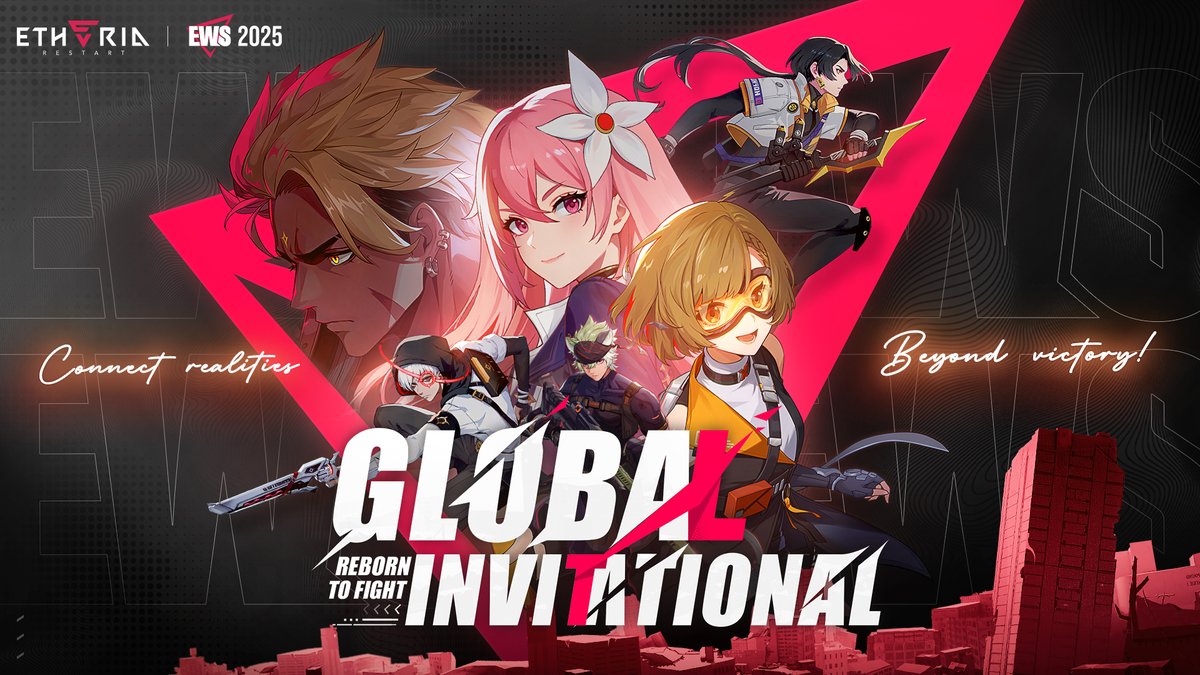 [EWS - Global Invitational] - CONNECT REALITIES, BEYOND VICTORY! The First EWS Global Invitational is about to kick off! Are you ready to face off against players from around the world in EWS? #EtheriaRestart #EWS