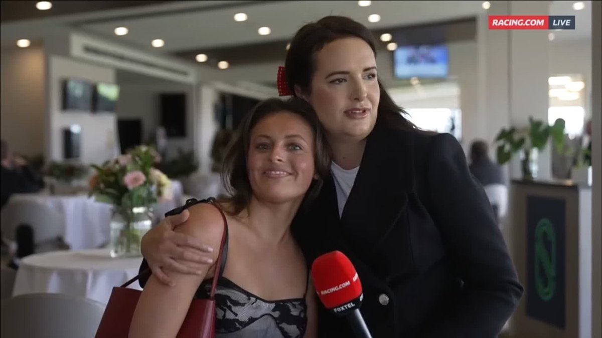 Evie Laing joins Kate Watts to remember her late father Robbie Laing at his funeral today at Cranbourne 🕊️