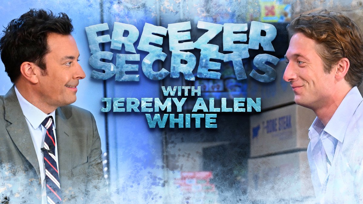 Jimmy & Jeremy Allen White accidentally lock themselves in the Tonight Show freezer and reveal their deepest, darkest secrets to each other! #FallonTonight