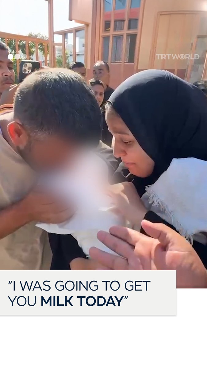 “I swear I was going to get you milk today, my love” A five-month-old and a 10-day-old Palestinian baby tragically died from malnutrition in Gaza amid Israel’s ongoing blockade of humanitarian aid. According to the Gaza Health Ministry, 580 premature babies across the war-battered enclave are at risk of death from starvation