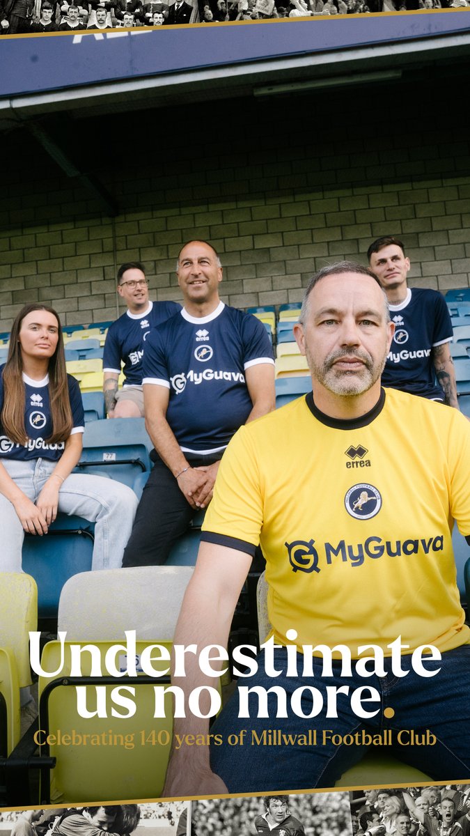 Underestimate us no more. ๐ฆ Introducing #Millwallโs 2025/26 home kit โ woven with 140 years of history.