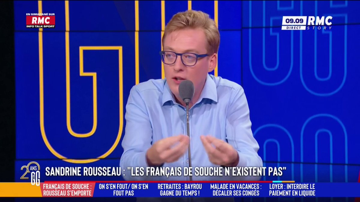 🇫🇷 Sandrine Rousseau : « Les Français de souche, ça n’existe pas » 🗣️ Antoine Diers : "La gauche essaie d'effacer l'Histoire française. C'est la gauche qui dresse les Français les uns contre les autres. Je suis un petit Français de souche, je veux qu'on me respecte." #GGRMC
