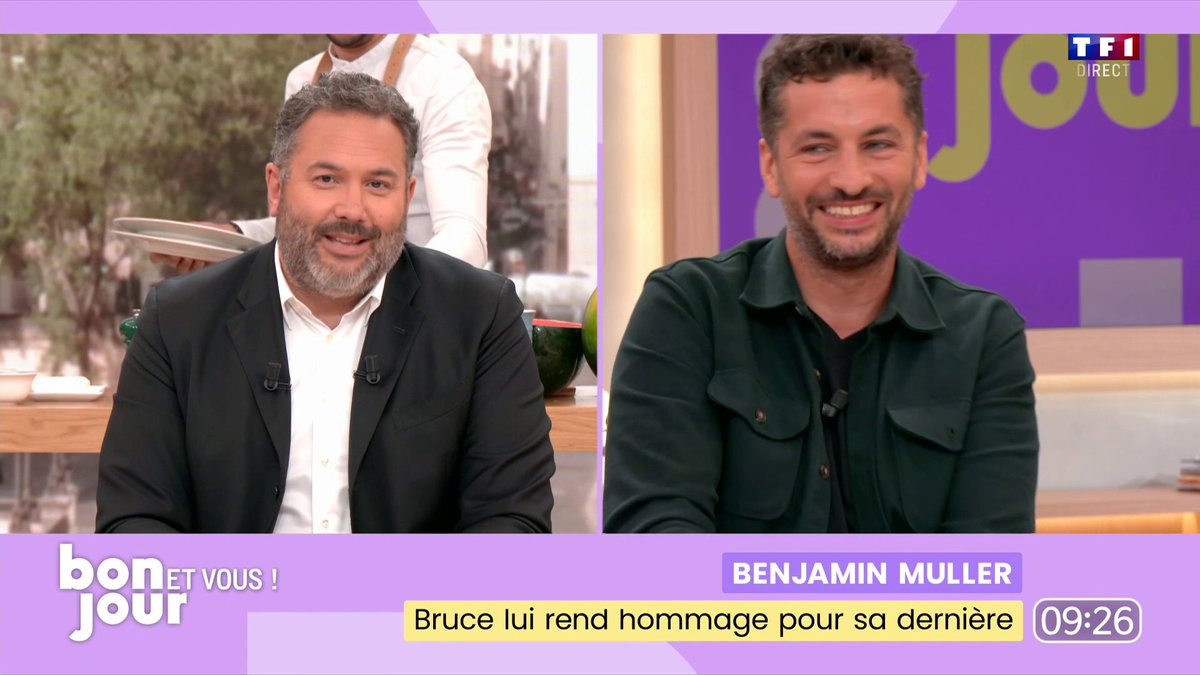 "Vous allez vraiment nous manquer sincèrement" : pour la dernière de Benjamin Muller, Bruce Toussaint prend la main sur sa chronique #BonjourLaMatinaleTF1