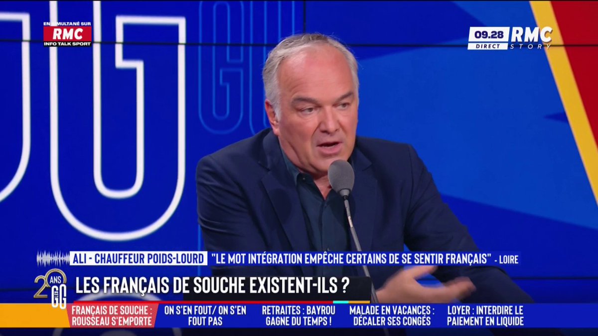 🇫🇷 Sandrine Rousseau : « Les Français de souche, ça n’existe pas » 🗣️ Olivier Truchot : "Le Français de souche, ce n'est pas une religion ou une couleur de peau... on peut être musulman ou juif. C'est là où on est né et où nos parents et grands-parents sont nés." #GGRMC