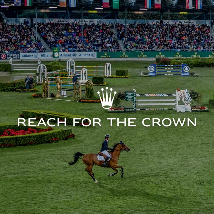 Winning, consecutively, the Grand Prix at 3 of the 4 equestrian Majors – the Rolex Grand Slam is show jumping’s most arduous test. It has only been achieved once. The challenge continues today at the CHIO Aachen. REACH FOR THE CROWN. More #Reachforthecrown