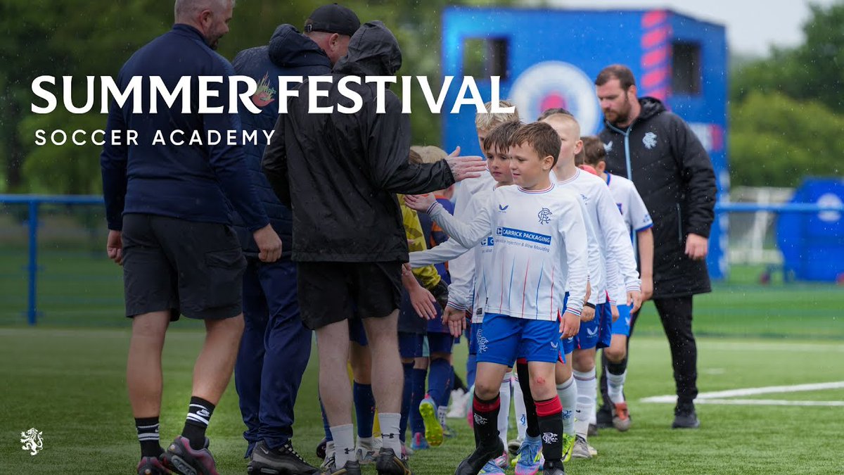 💙 Rangers Soccer Academy were delighted to host over 100 teams from Scotland, Northern Ireland, and England at our Grassroots Festival. The Boys and Girls across 10 age groups had the chance to play at the Rangers Training Centre in an enjoyable and professional environment.
