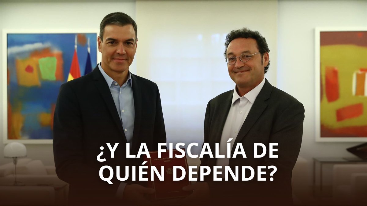 Si la fiscalía controlase la instrucción, como pretende la Ley Bolaños, no conoceríamos ninguno de los casos de corrupción que afectan al PSOE y al Gobierno. ¿La fiscalía de quién depende? Pues ya está.