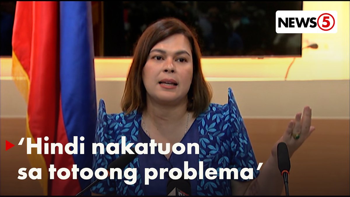 Umalma si Vice Pres. Sara Duterte sa pagpuna ng Palasyo sa kanyang mga biyahe abroad. Iginiit niyang dapat ituon na lang ng administrasyon ang kanilang atensyon sa mga totoong problema tulad ng pagtaas ng presyo ng pagkain at lumalalang gutom sa bansa.