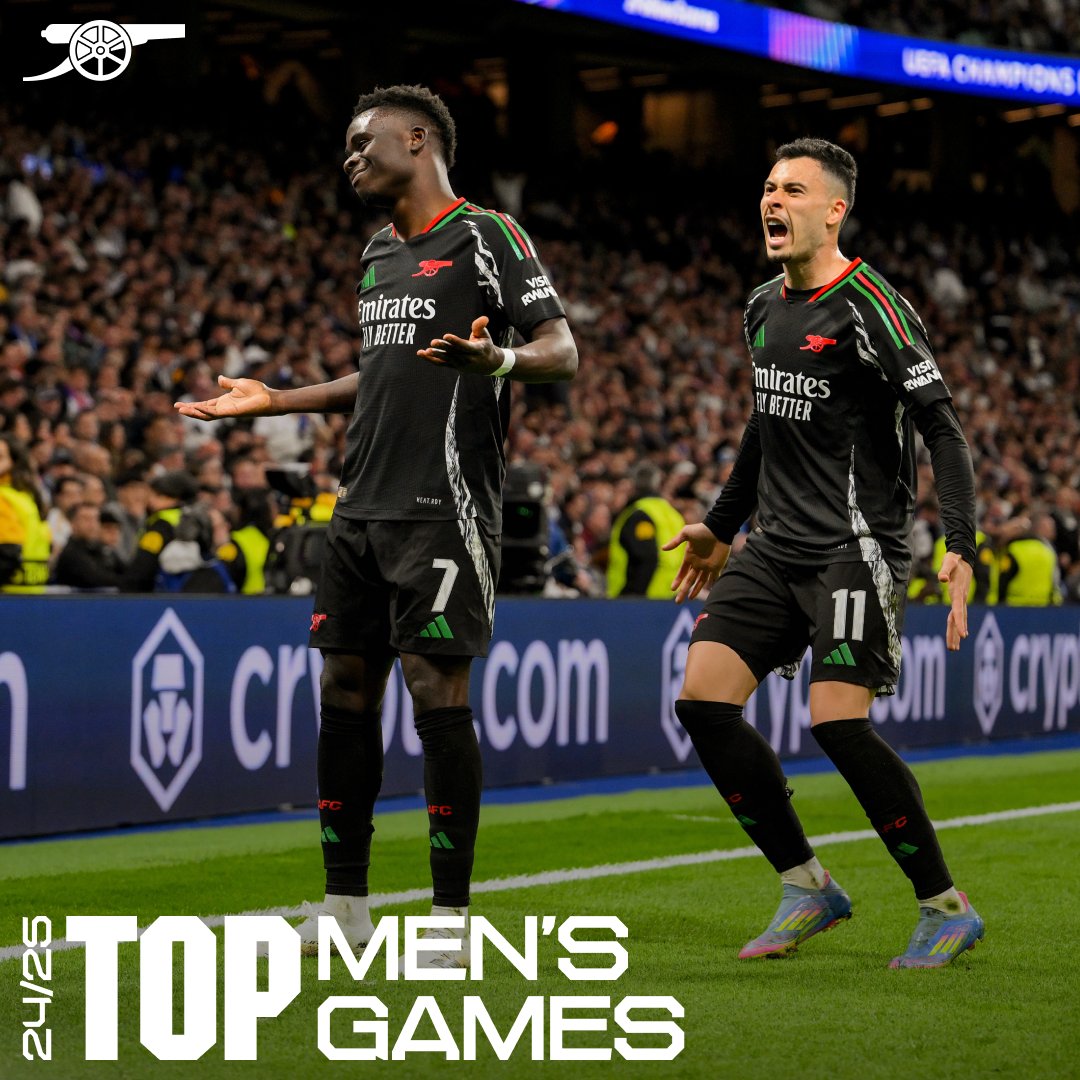 Rice's Real Madrid free-kicks, Lewis-Skelly's Man City strike and much more 🔥 Our best men's games from the 24/25 season 👇