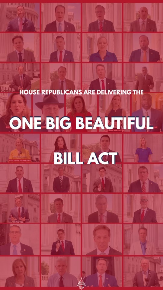 🇺🇸🇺🇸🇺🇸 House Republicans are united and ready to DELIVER the largest tax cut for working and middle-class Americans in history. The One Big Beautiful Bill Act will unleash our economy and restore the American Dream.