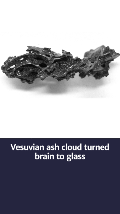 Glass rarely occurs naturally due to the specific conditions required for formation. The only suspected natural organic glass was identified in 2020 in Herculaneum, Italy, but it was not clear how this glass formed. Scientific Reports Nature Portfolio