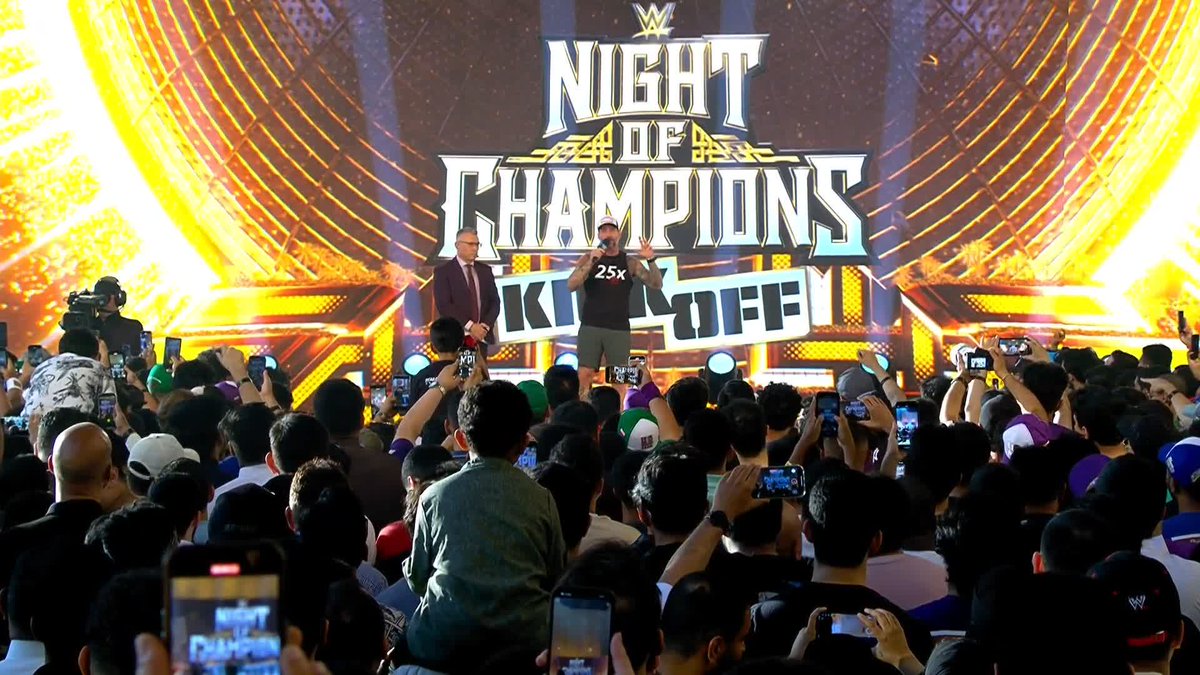 It all comes down to this. One last time for player/coach and John Cena TOMORROW at #WWENOC!