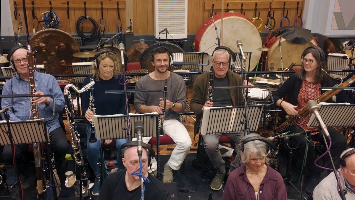 Everything comes full circle. Watch as Jonathan Bailey performs with the orchestra for the Jurassic World Rebirth score.