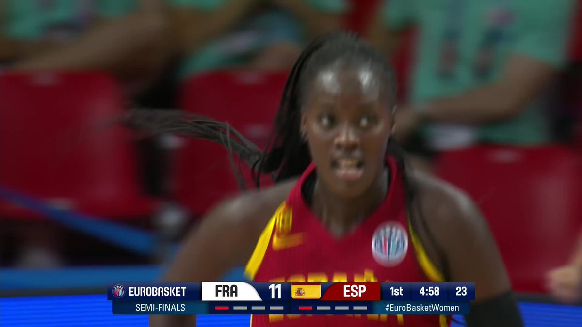 19 years old, cooking like THIS. Awa Fam is an absolute star. #EuroBasketWomen | #DareToDream