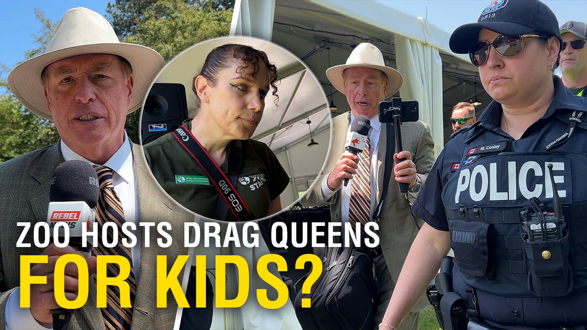 Is the Toronto Zoo trying to hide drag queen events for children? The Toronto Zoo’s dirty little secret: this family-friendly venue is staging drag queen events — aimed at children! And the zoo doesn’t want YOU to see what’s happening behind closed doors… When it comes to who’s who in the zoo, you’ll find plenty of lions and tigers and bears at the Toronto Zoo. But these days, there are some very strange specimens also on display at the zoo: namely, drag queens. But the question arises: why? After all, a zoo isn’t a cabaret nor a strip club specializing in adult entertainment. Worse yet, the drag queen events are being targeted at children. Recently, a Toronto mother, Sarah (she did not want her surname used) reached out to Rebel News. Sarah and her two young children are members of the Toronto Zoo. And they were not happy to discover that the zoo is promoting adult entertainment aimed at children in a supposedly family-friendly facility. It gets worse. One of the performers at the Toronto Zoo is someone called “Juice Boxx.” Along with “Carlota Carlisle”, this duo, according to the zoo’s website, read “animal-themed children's stories that teach lessons of inclusion, diversity, self-love, and respect for others.” (Not to be a nitpicker here, but what exactly is meant by the term, “self-love”?) In any event, Sarah discovered that Juice Boxx had allegedly posted pornographic pictures on social media. She reached out to this man who presents himself as a grotesque caricature of a woman. Sarah aired her concerns, and before she was blocked, Sarah received the following reply from Juice Boxx: “I hate your kids.” This is disturbing. This man who allegedly posts pornographic photos and states that he 'hates kids'. Yet Toronto Zoo management deems it appropriate that this person occupies the same room as kids? We reached out to Toronto Zoo spokeswoman Amy Baptista with the following 10 questions: 1. Why is the zoo having drag queen events targeted at children in the first place? 2. Who at the Toronto Zoo is behind this initiative? 3. How many zoos around the world stage such events? 4. Why is it that a performer who has stated in writing that he “hates kids” is being allowed anywhere near kids? 5. Is the Toronto Zoo concerned about the pornographic postings of “Juice Boxx”? 6. Given the age of audience members, are these drag queen performers vetted in any way (i.e., criminal background checks)? 7. On the website it states: “Families of all shapes, sizes, and species are welcome to join us in the Wildlife Marquee.” What does this mean exactly? Are attendees allowed to bring their pets to these events? 8. I notice on the zoo’s website there are actually two drag queen events scheduled for Saturday. The first is Drag Queen Storytime, which features the aforementioned “Juice Boxx” and Carlota Carlisle. Evidently, they will be reading “animal-themed children's stories that teach lessons of inclusion, diversity, self-love, and respect for others.” What is meant by the term, “self-love”? Is this another descriptor for masturbation? 9. The second event is the Toronto Zoo Drag Show. It states on your website: “All are welcome, however this Drag Show is intended for mature audiences.” I am somewhat confused: if this is a show intended for mature audiences, then why are “all welcome” – including, presumably, elementary-age children? 10. Sometimes nudity is part of a drag queen show. Will there be any nudity on display at the zoo’s drag queen events? If so, how would this be appropriate for minors? As for Baptista’s response? She did not address a single query but instead provided this non-answer: “Our Toronto zoo remains committed to providing a safe, welcoming environment that supports inclusivity for everyone to enjoy, and we are proud to continue hosting these events which are held all around the City of Toronto. We encourage families who want to participate to do so, but those who do not want to are welcome to enjoy a day at the Zoo without participating in this entertainment offering.” Talk about a nothing burger. So it was that my videographer Averie and I paid a visit to the Toronto Zoo on a recent Saturday. We headed to the pavilion that was hosting the drag queen story time event. Neither of us were filming nor interacting with parents. We just wanted to witness what was going to happen at this event. Alas, before the show started, a Toronto Zoo employee said we had to leave. But why? We had purchased tickets and were not causing any disturbance. But apparently Rebel News has been deemed media non grata by the zoo people. Our crime? Asking impolite questions it would seem. Within moments security guards and two officers with the Toronto Police Service (!) emerged to frogmarch us off zoo property. It was surreal… Yet, the question arises: if, as Amy Baptista states, the Toronto Zoo is all about “inclusivity”, why is this institution not inclusive when it comes to accommodating the independent press? As well, if these drag queen events are such wonderful kid-friendly events, why is the Toronto Zoo preventing observers from watching these shows? What is the Toronto Zoo hiding? Really, what the hell is going on behind closed doors vis-à-vis drag queens and minors? It’s equal parts outrageous and scandalous. We would love to ask the Toronto Zoo’s CEO, Dolf DeJong he/him, these queries. But we think we already have our answer as to why the zoo is pursuing a perverse woke agenda simply by gazing upon his title. After all, when a mature bearded male feels the need to use “he/him” pronouns after his surname, it’s clear Dolf DeJong cares more about appeasing the rainbow mafia than providing a family-friendly environment in a venue that is heavily subsidized by tax dollars.