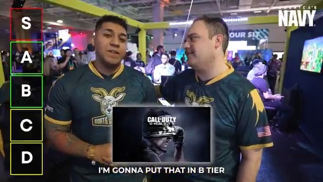 What do you think is the best COD game? Sponsored by America's Navy