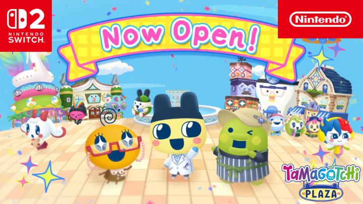 📣 Tamagotchi Plaza is celebrating its grand opening! Make friends all over town and run a variety of shops with fun minigames! Enjoy the lively hustle and bustle of Tamahiko Town on #NintendoSwitch and #NintendoSwitch2 today! Play now: