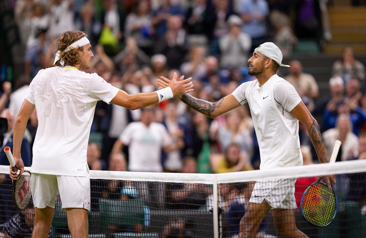One of the coldest handshakes in tennis history…