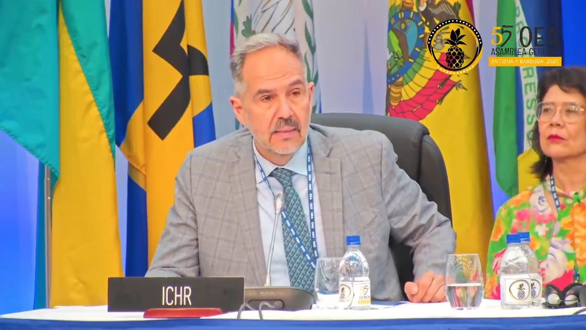 📣 Presentación de la Comisión Interamericana de Derechos Humanos CIDH - IACHR a la 55ª #AsambleaOEA 👇