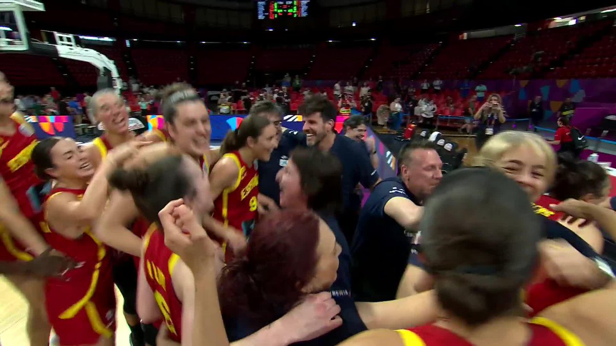 The emotions 🥹❤️ #EuroBasketWomen | #DareToDream