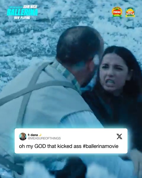 Ready. Set. Action. From the World of John Wick: #BallerinaMovie is now playing, only in theaters. Get tickets now.