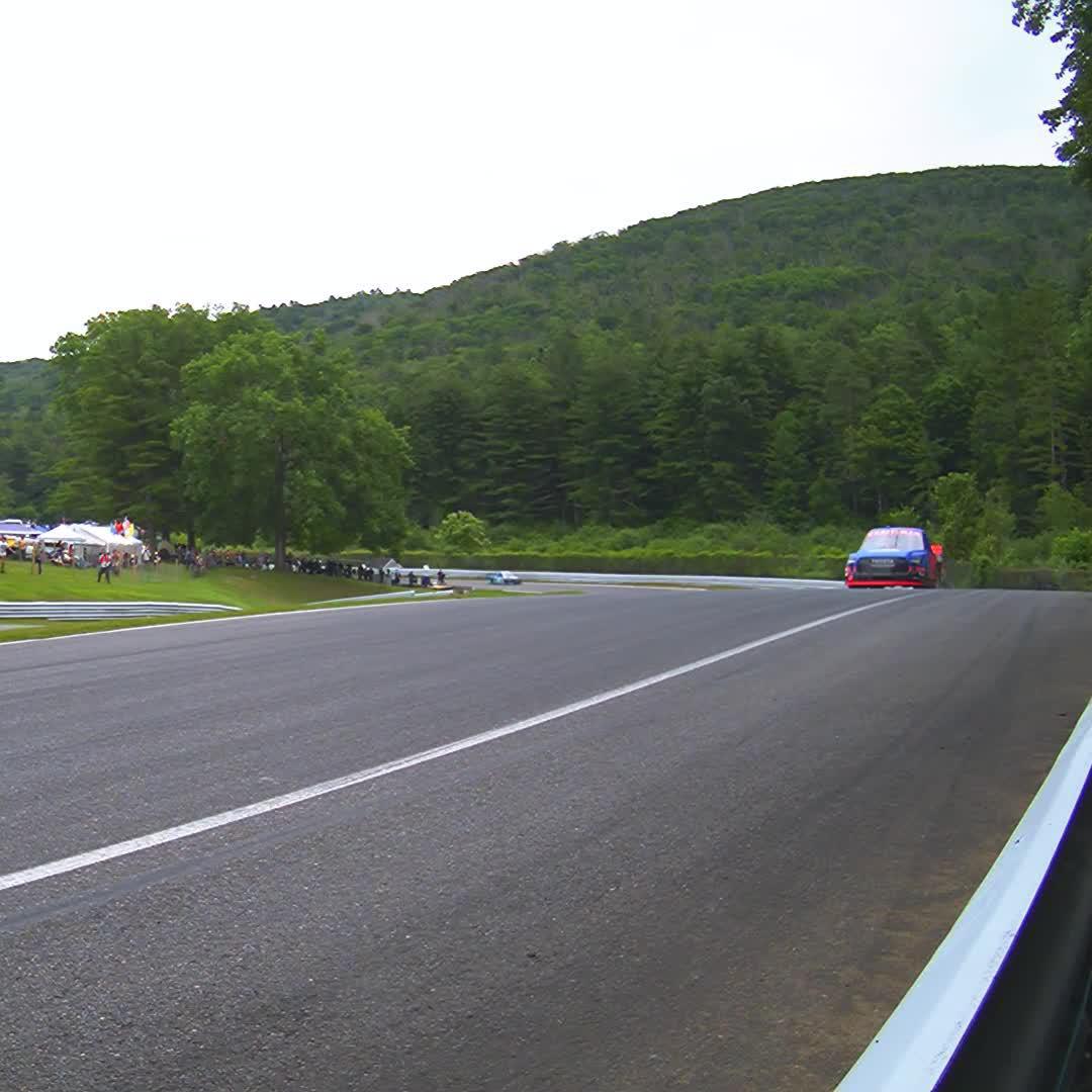 Getting some air time at Lime Rock Park!