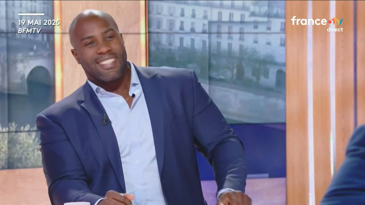 “Si demain je rentre en politique, ce n'est pas pour être ministre des Sports, c’est pour gagner.” Si l’élection présidentielle avait lieu ce dimanche, 18 % des Français annoncent vouloir voter Teddy Riner…Explications dans la Story de Mohamed Bouhafsi #CàVous