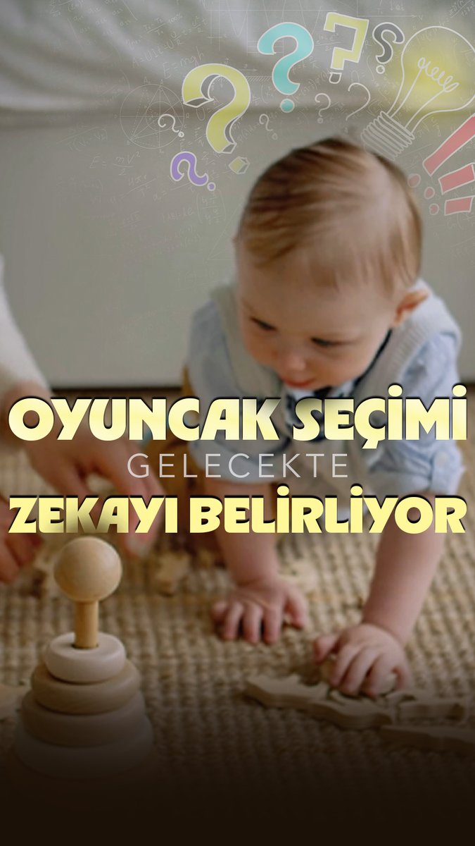 👀 Uzun uzun bakmak, odaklanmak ve merak etmek... 👼 Bebeklerin oynadığı oyuncaklar zihinde yıllarca kalacak izler bırakıyor. ❓Peki oyuncak seçimi zekayı nasıl belirliyor?