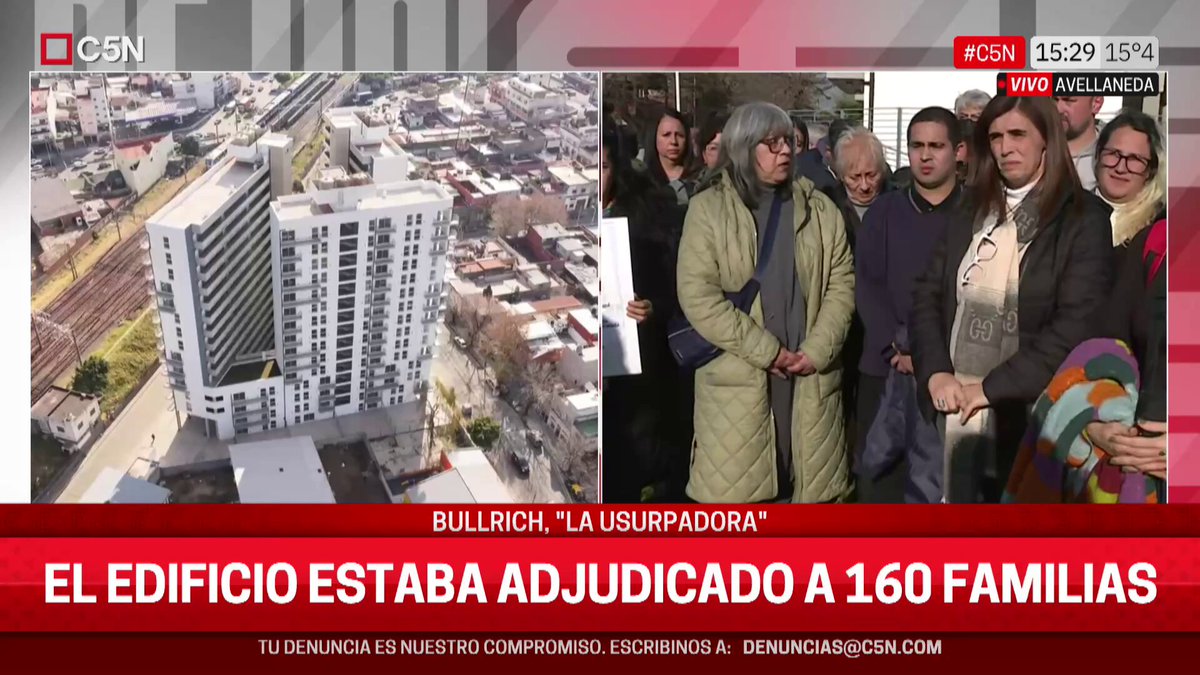 🗣️El edificio estaba adjudicado a 160 familias: "Me robaron la ilusión" 📲 Seguí #C5N EN VIVO por