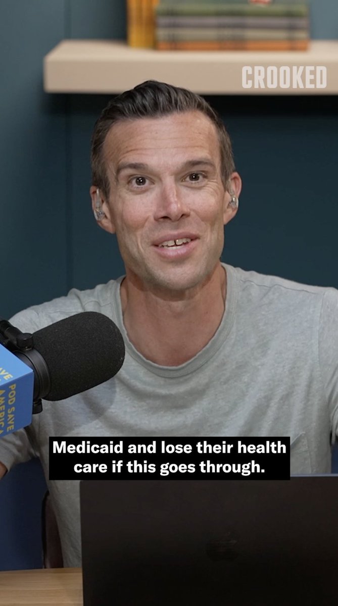 "We should be talking about it a lot," – @JonFavs on Republican senators trying to cut medicare. Watch more Pod Save America on YouTube.
