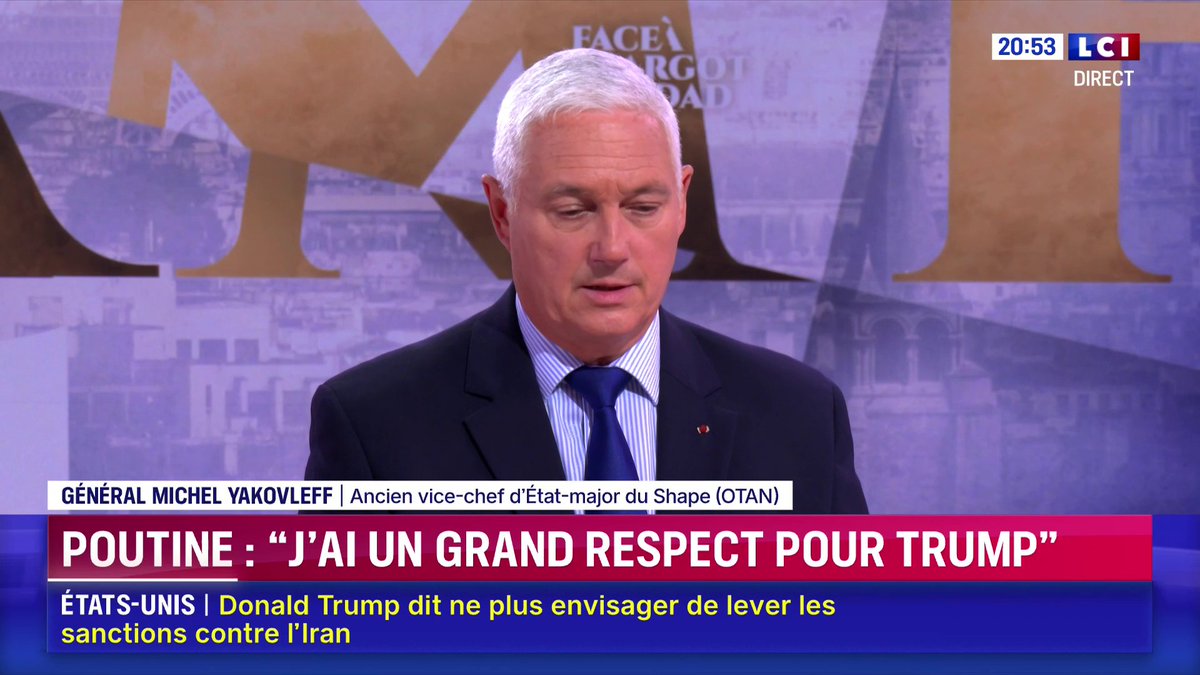 🗣️ « Donald Trump a lâché l'Ukraine » affirme le Général Michel Yakovleff ▶️ ✦ Margot Haddad ✦