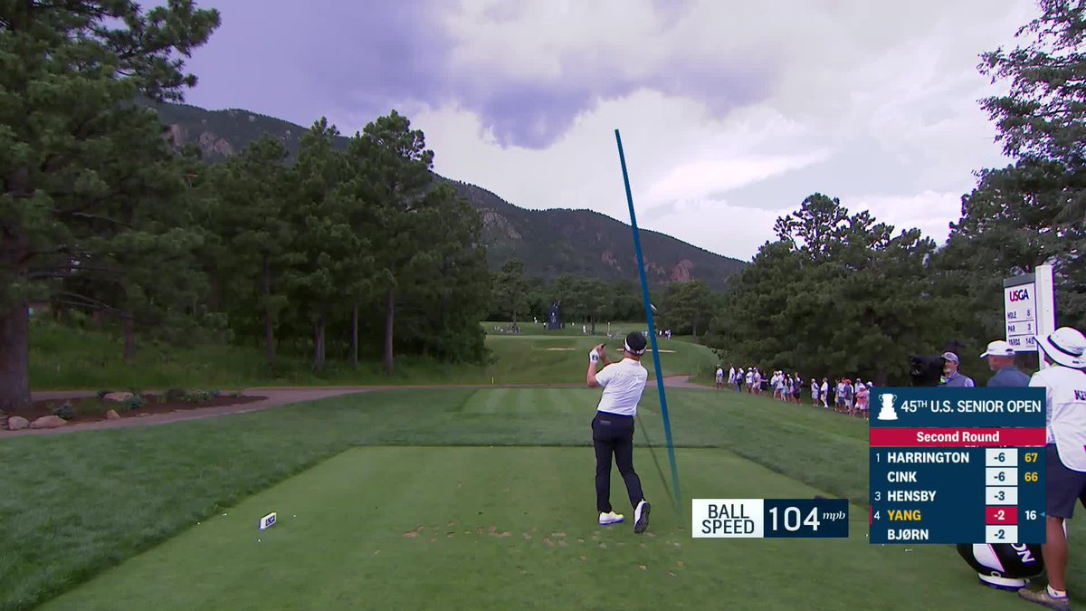 The horn has blown at The Broadmoor. Play was suspended at the U.S. Senior Open at 3:00pm ET due to dangerous weather in the area.
