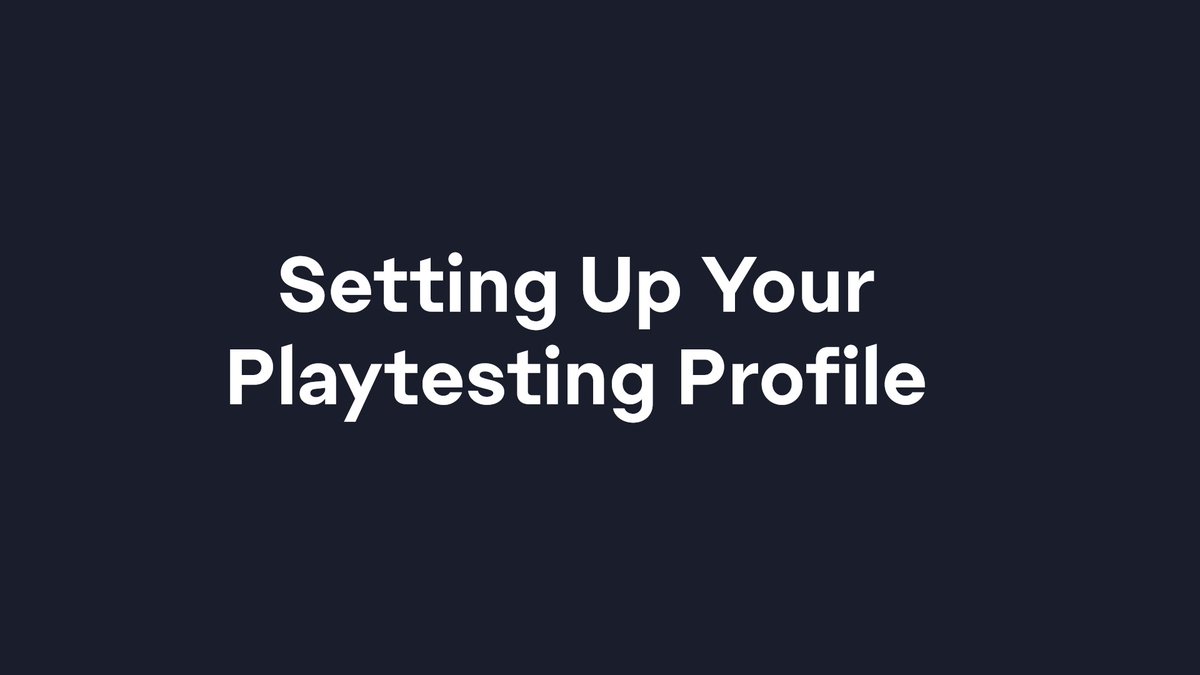 Missed out on a recent playtest or game beta? Here's how to set up your EA Playtesting profile ahead of the next one.