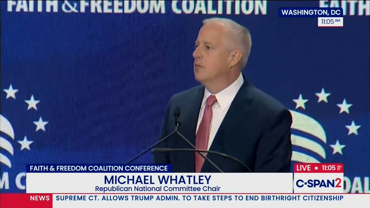 "Under Joe Biden, they captured and released 46,000 illegal aliens into the United States in May. Last month, ZERO!...turns out all we needed was a new President." - RNC Michael Whatley