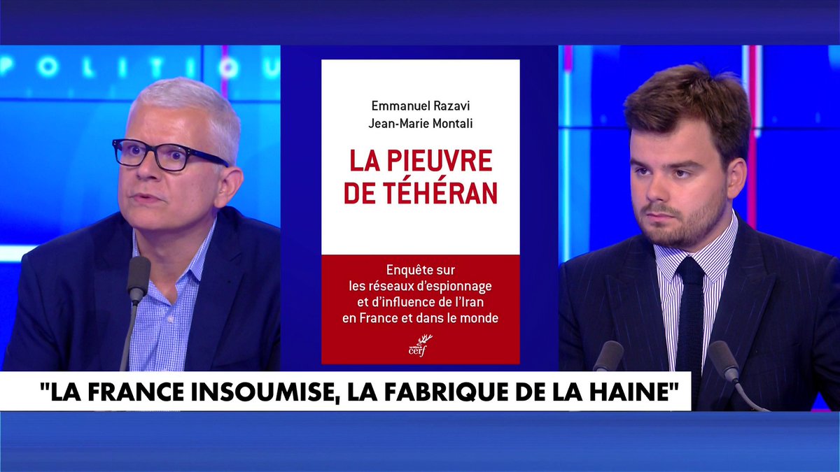 Emmanuel Razavi, auteur de «La Pieuvre de Téhéran» : «Il y a des députés qui font intelligence avec des puissances hostiles à la France»