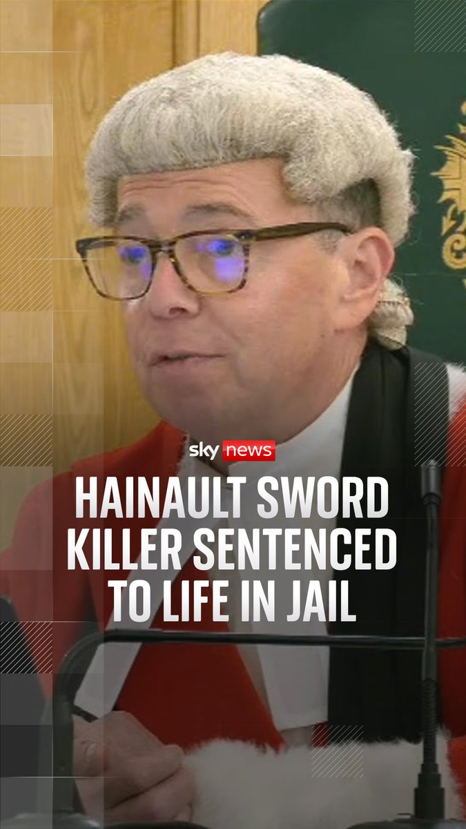Marcus Monzo has been sentenced to life in prison after murdering a 14-year-old boy with a samurai sword as he walked to school in east London. Full story here:
